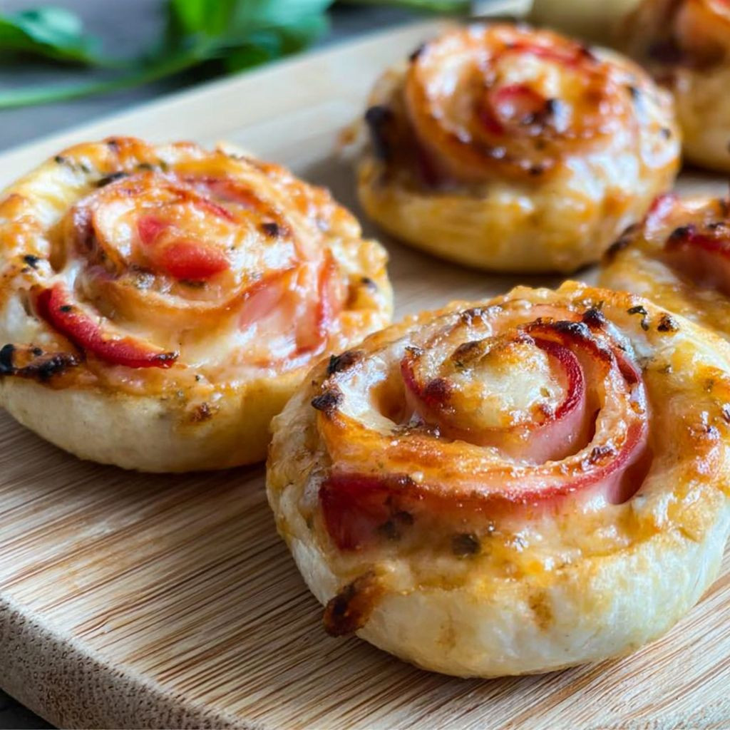 Low Carb Pizzaschnecken
